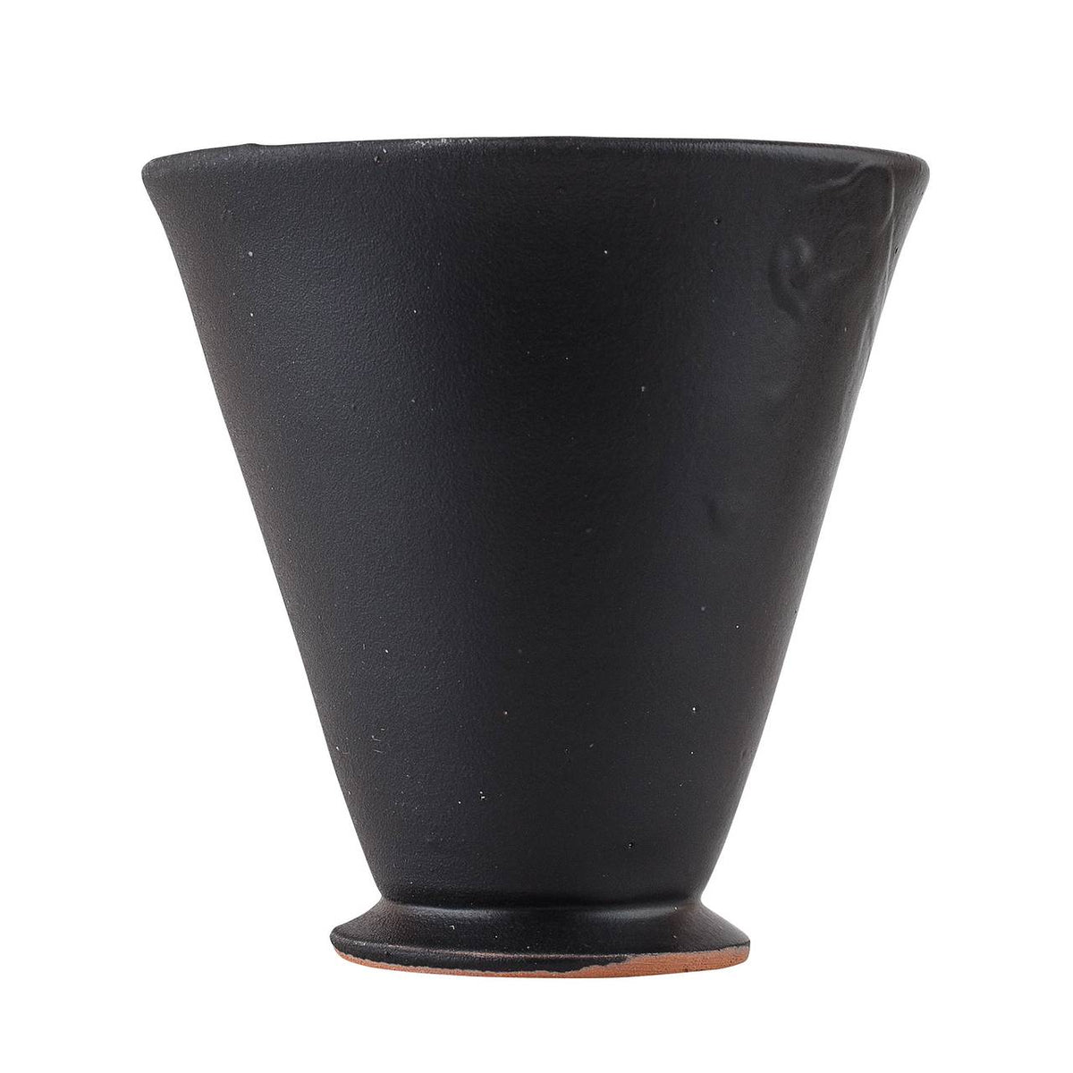 Black Tapered Ceramic Cup — Archaeopolis archive photograph 001