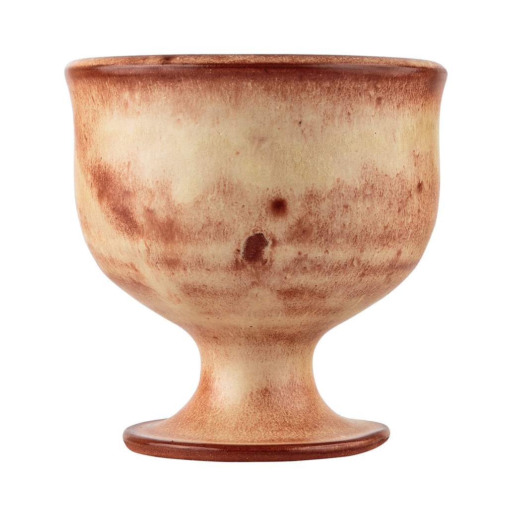 Mottled Stemmed Ceramic Cup — Archaeopolis archive photograph 004