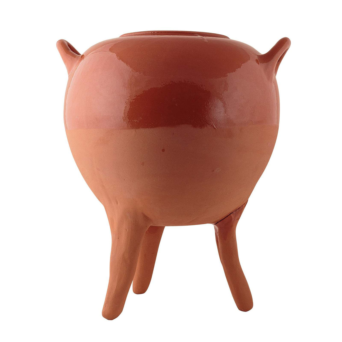 Part-Glazed Tripod Pot — Archaeopolis archive photograph 023