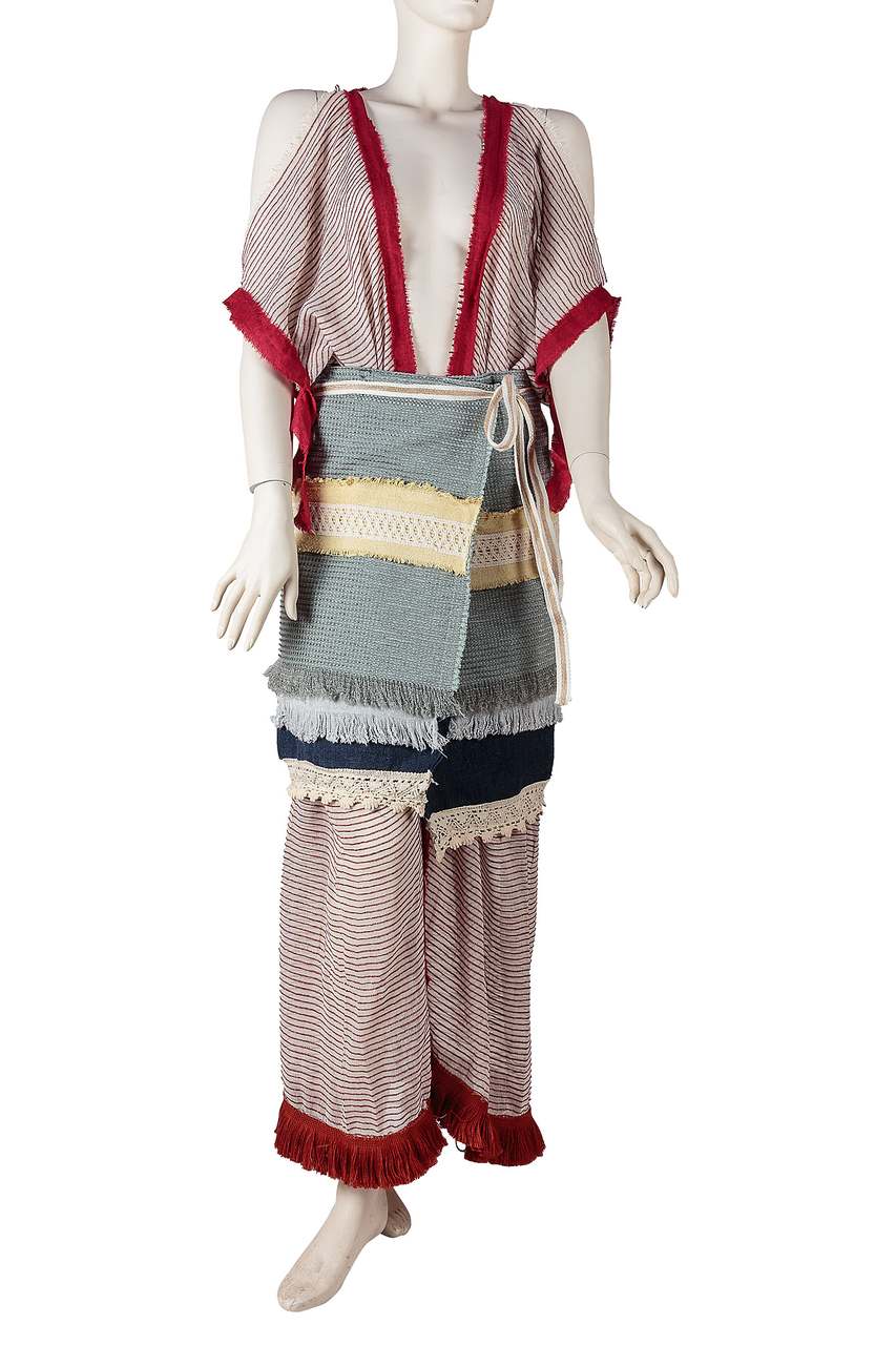 Historical Dress — Red and Grey — Archaeopolis archive view 001