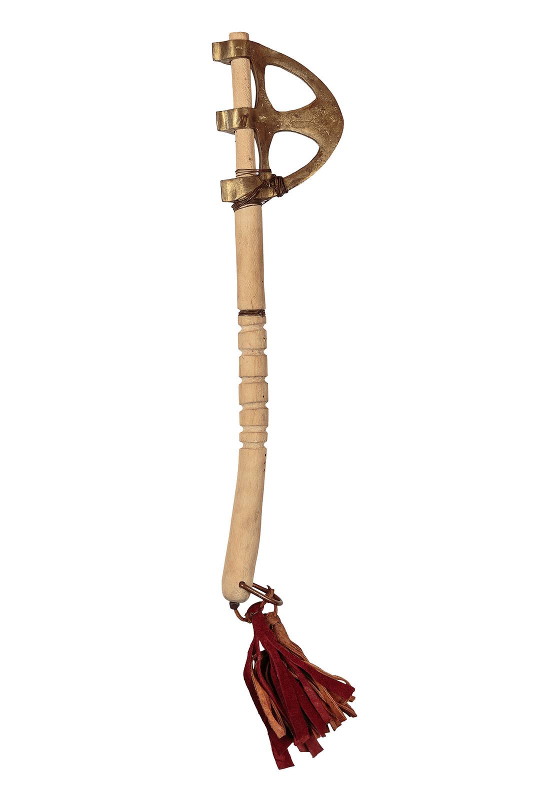 Openwork Axe — Carved Grip