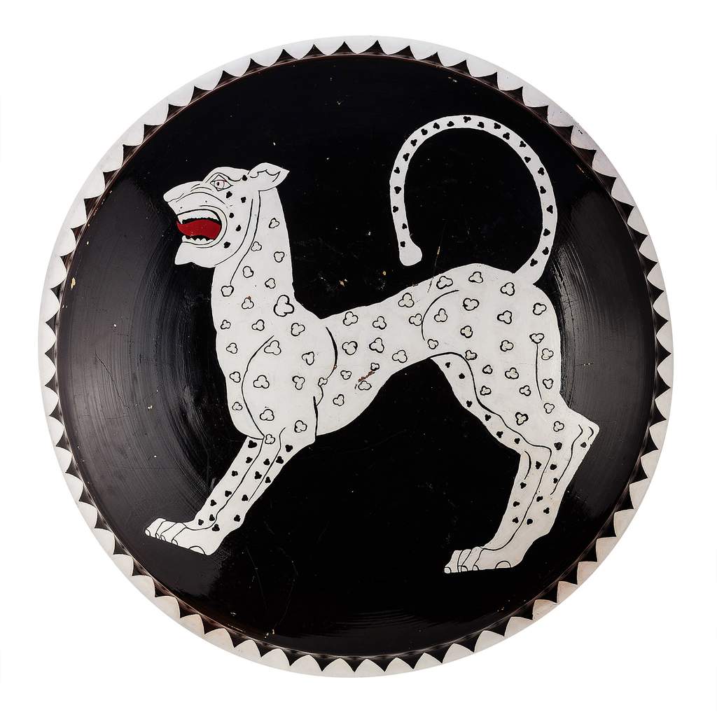 Spotted Feline Shield — Archaeopolis archive view 012