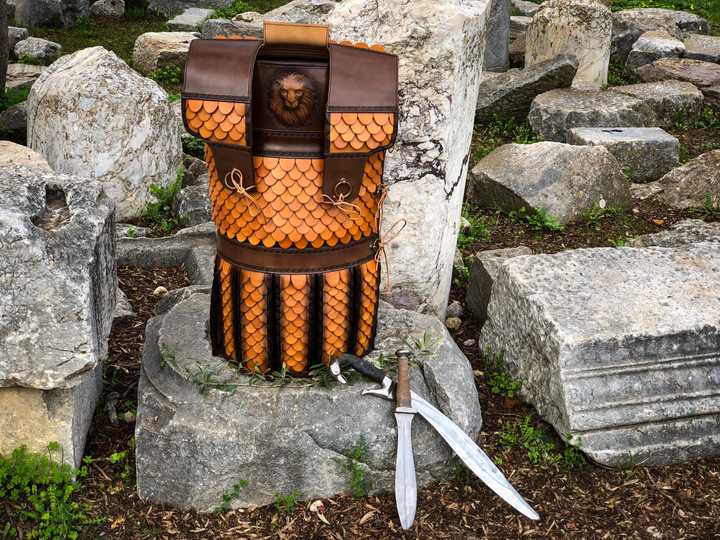 Macedonian Leather Armour — Archaeopolis archive view 002